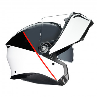 AGV Tourmodular Balance White Grey Red
