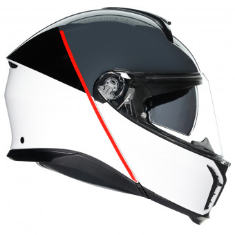 AGV Tourmodular Balance White Grey Red