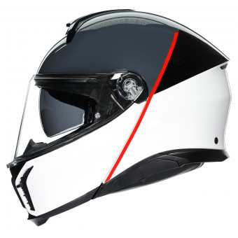 AGV Tourmodular Balance White Grey Red
