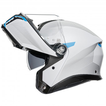 AGV Tourmodular Frequency Light Grey Blue