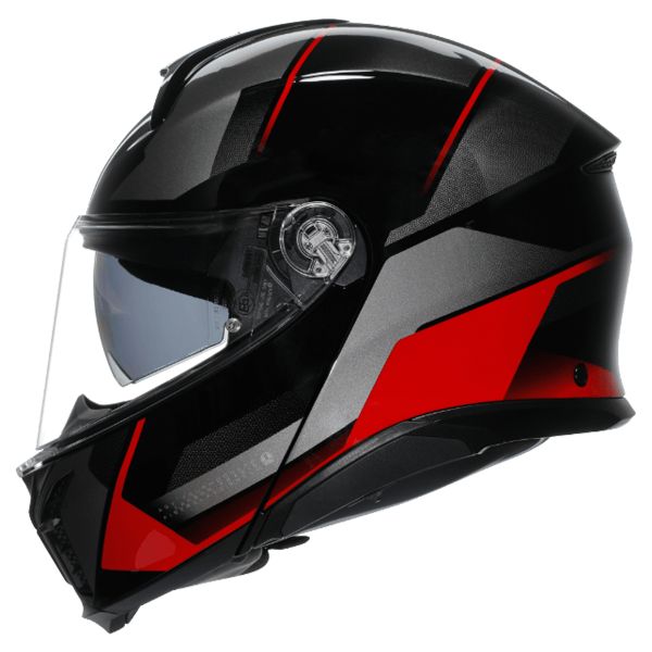 AGV Tourmodular Perception Black Red