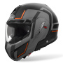 Casque Modulare Apribile Airoh Mathisse II Genius Orange Matt