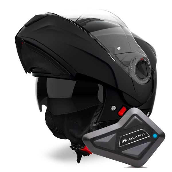 Modulare Apribile Airoh Specktre Color Black Matt + Kit Bluetooth BT Mini Modulare Apribile Airoh Specktre Color Black Matt + Kit Bluetooth BT Mini