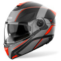 Casque Modulare Apribile Airoh Specktre Leaf Orange Matt