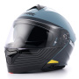 Casque Modulare Apribile Blauer Noah Blue Black Glossy