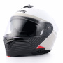 Casque Modulare Apribile Blauer Noah Glossy White Grey