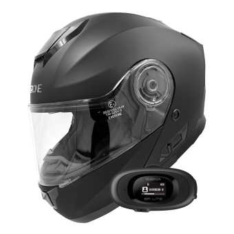 Modulare Apribile Everone M72R Matt Black + Kit bluetooth 5R Lite