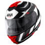Casque Modulare Apribile Givi X.21 Evo F Number Black White Red