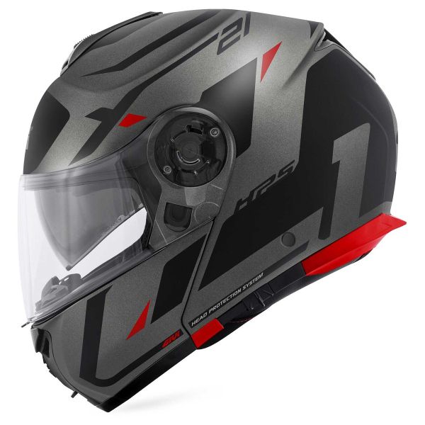 Givi X.21 Evo F Number Matt Titanium Black Red