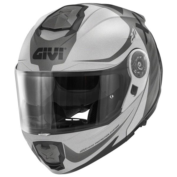 Modulare Apribile Givi X27 Dimension Matt Black Titanium Silver