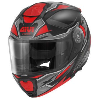 Modulare Apribile Givi X27 Sector Matt Black Titanium Red
