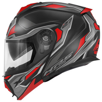 Givi X27 Sector Matt Black Titanium Red