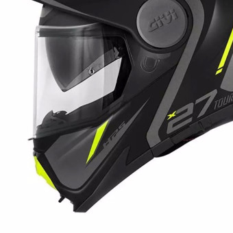 Givi X27 Tourer Graphic Matt Titanium Yellow
