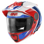 Casque Modulare Apribile Givi X27 Tourer Graphic White Blue Red