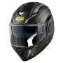 Casque Modulare Apribile Givi X36 Fiber Pulse Nero opaco Argento giallo