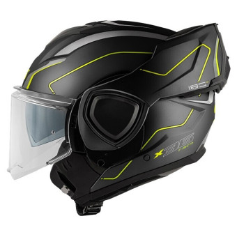 Givi X36 Fiber Pulse Nero opaco Argento giallo