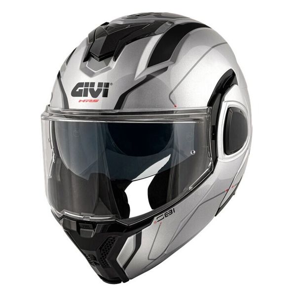 Modulare Apribile Givi X36 Fiber Pulse Silver Black Grey