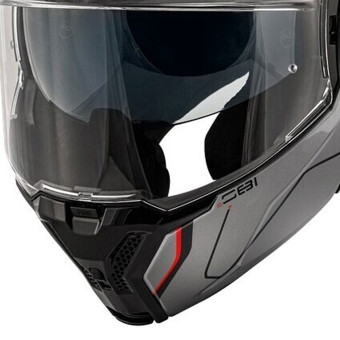Givi X36 Fiber Pulse Titanio Nero Rosso