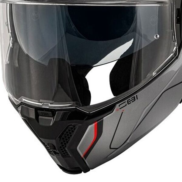 Givi X36 Fiber Pulse Titanio Nero Rosso