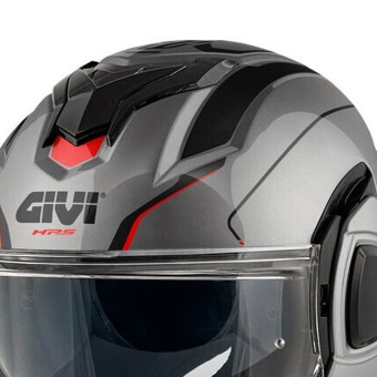 Givi X36 Fiber Pulse Titanio Nero Rosso