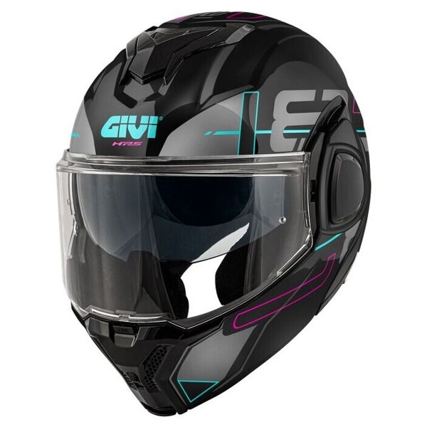Modulare Apribile Givi X36 Vertigo Black Fuchsia