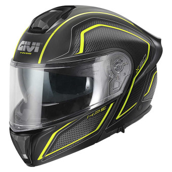 Modulare Apribile Givi X50 Fiber Hologram Matt Black Titanium Yellow