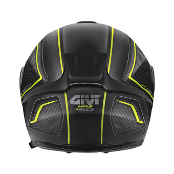 Givi X50 Fiber Hologram Matt Black Titanium Yellow