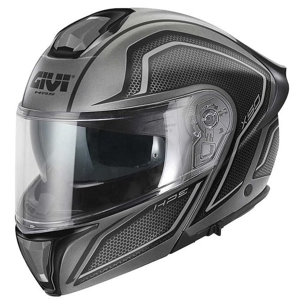 Modulare Apribile Givi X50 Fiber Hologram Matt Titanium Black Grey
