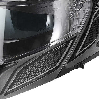 Givi X50 Fiber Hologram Matt Titanium Black Grey