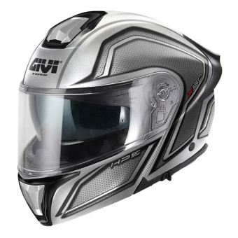 Modulare Apribile Givi X50 Fiber Hologram Silver Black Metal Titanium Red