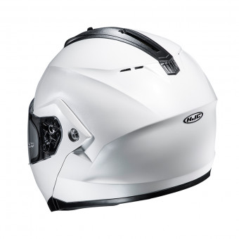 HJC C91 Pearl White