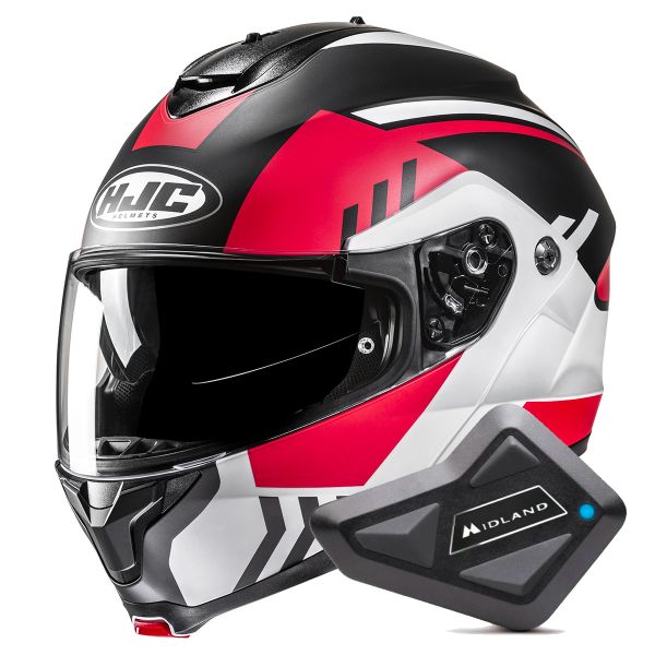 Modulare Apribile HJC C91N Kaon MC1SF + Kit Bluetooth BT Mini Modulare Apribile HJC C91N Kaon MC1SF + Kit Bluetooth BT Mini