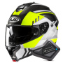 Casque Modulare Apribile HJC C91N Kaon MC3H + Kit Bluetooth BT Mini