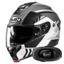 Casque Modulare Apribile HJC C91N Kaon MC5 + Kit bluetooth 5R Lite Solo