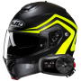 Casque Modulare Apribile HJC C91N Nepos MC3HSF + Kit Bluetooth 5S Solo
