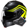 Casque Modulare Apribile HJC C91N Nepos MC3HSF + Kit Bluetooth BT Mini