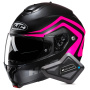 Casque Modulare Apribile HJC C91N Nepos MC8SF + Kit Bluetooth BT Mini