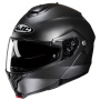 Casque Modulare Apribile HJC C91N Semi Flat Titanium