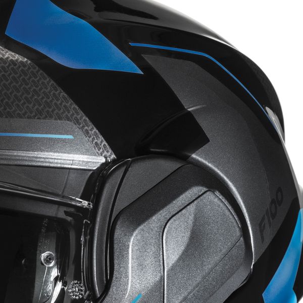 HJC F100 Bios MC2 + Kit Bluetooth 5S Solo