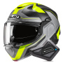 Casque Modulare Apribile HJC F100 Bios MC3HSF + Kit Bluetooth BT Mini