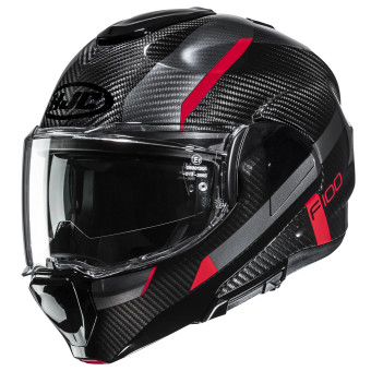 Casque Modulare Apribile HJC F100 Carbon Askan MC1