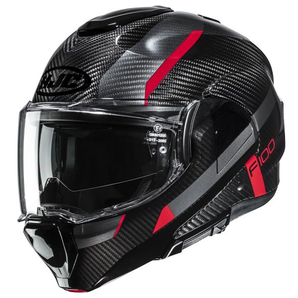 Modulare Apribile HJC F100 Carbon Askan MC1