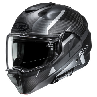 Casque Modulare Apribile HJC F100 Carbon Askan MC5SF