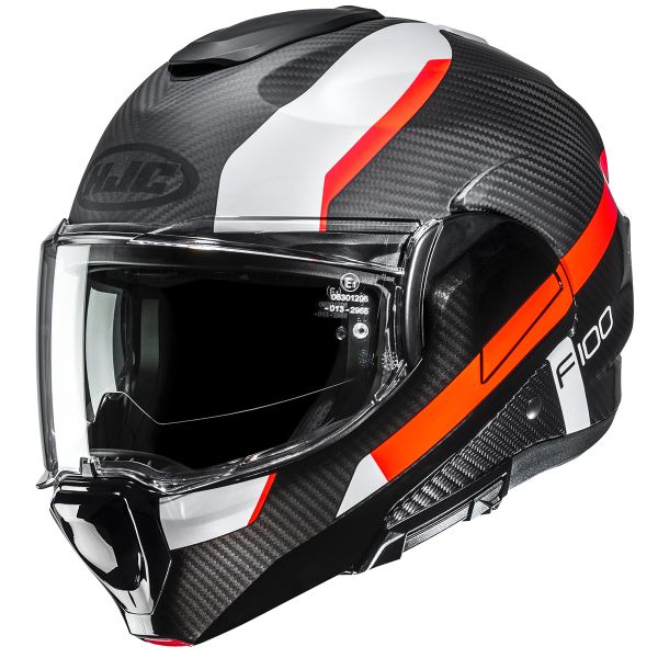 Modulare Apribile HJC F100 Carbon Askan MC6HSF