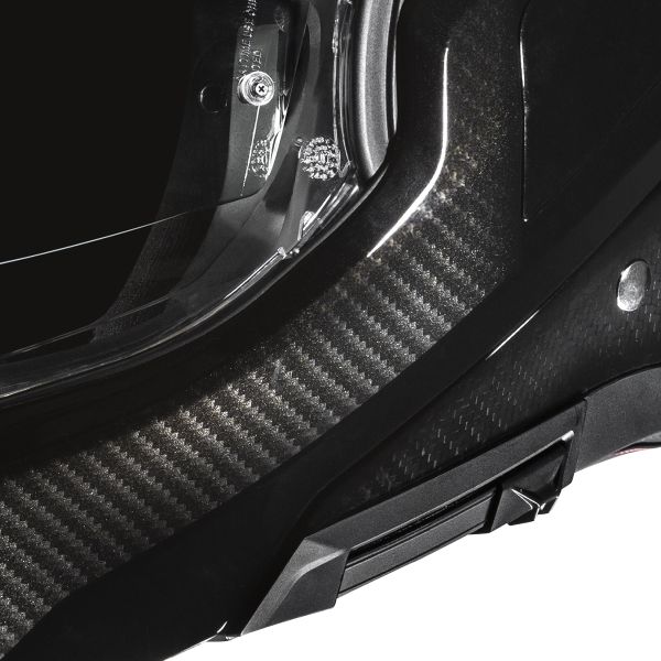 HJC F100 Carbon Black + Kit bluetooth 5R Lite