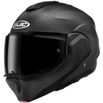 Casque Modulare Apribile HJC F100 Carbon Matte Black Casque Modulare Apribile HJC F100 Carbon Matte Black