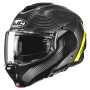 Casque Modulare Apribile HJC F100 Carbon Stan MC3H