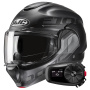 Casque Modulare Apribile HJC F100 Hetal MC5SF + Kit Bluetooth 5S Solo