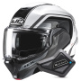 Casque Modulare Apribile HJC F100 Reff MC1 + Kit Bluetooth BT Mini