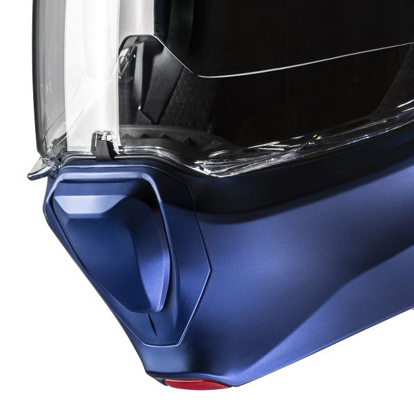 HJC F100 Blu metallizzato semipiatto